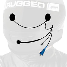 RUGGED Wired Helmet Kit with Alpha Audio Speakers Mic and 3.5mm Jack