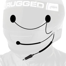 Peltor 4-Conductor Helmet Kits - Mic / 1/8  Ear Bud Jack / Straight