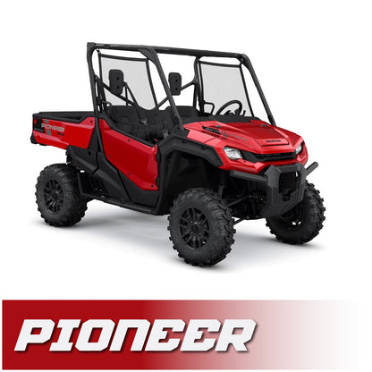 Honda Pioneer Complete Communication Kit with Bluetooth Intercom and 2-Way Radio - STX Stereo Remote Head Intercom / G1 GMRS