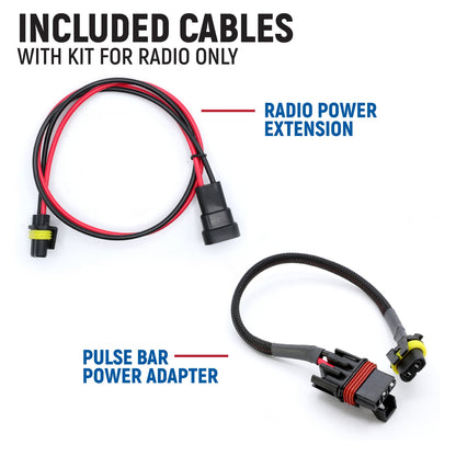 Polaris Xpedition - Radio and Remote Head Intercom Mount Kit - For Radio and Remote Head Intercom