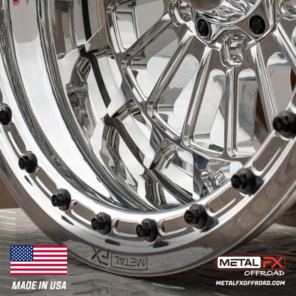 17 Delta 6R | Forged 3-Piece | Beadlock