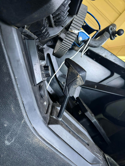 StayFlush Motorsports SFM Pro/R Lower Head Unit Mount installed on a vehicle, showcasing durable, precision-engineered car audio mounting.