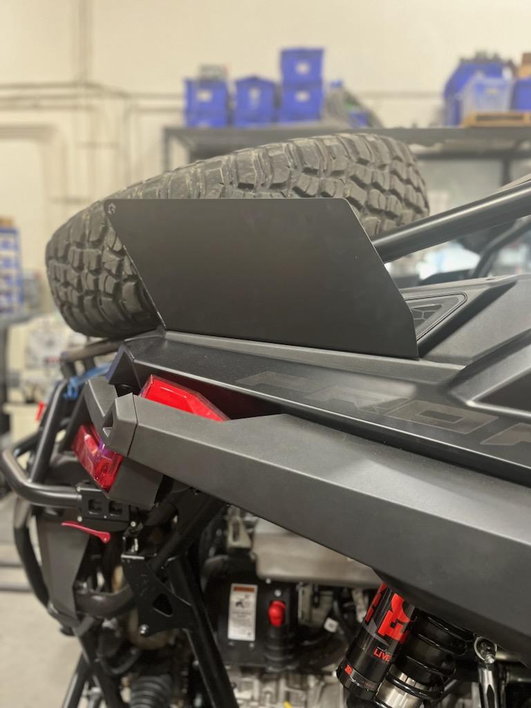 POLARIS TURBO R & PRO R  NUMBER PLATES