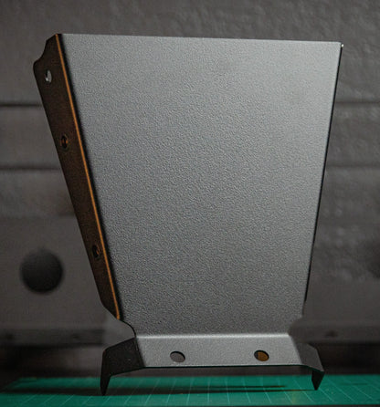 StayFlush Clean Slate CanamX3 console by StayFlush Motorsports, showing the sleek black design and mounting features.