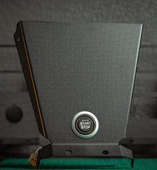 StayFlush Clean Start CanamX3 Console by StayFlush Motorsports, close-up view of the sleek, durable vehicle console.