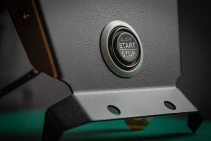 StayFlush Clean Start CanamX3 Console by StayFlush Motorsports, showcasing the sleek black design with mounting features.