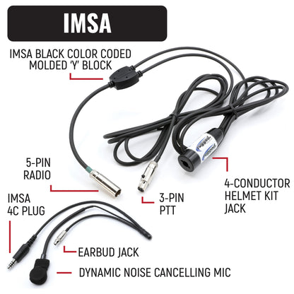 IMSA Driver and Crew Chief Racing Kit with V3 Radios