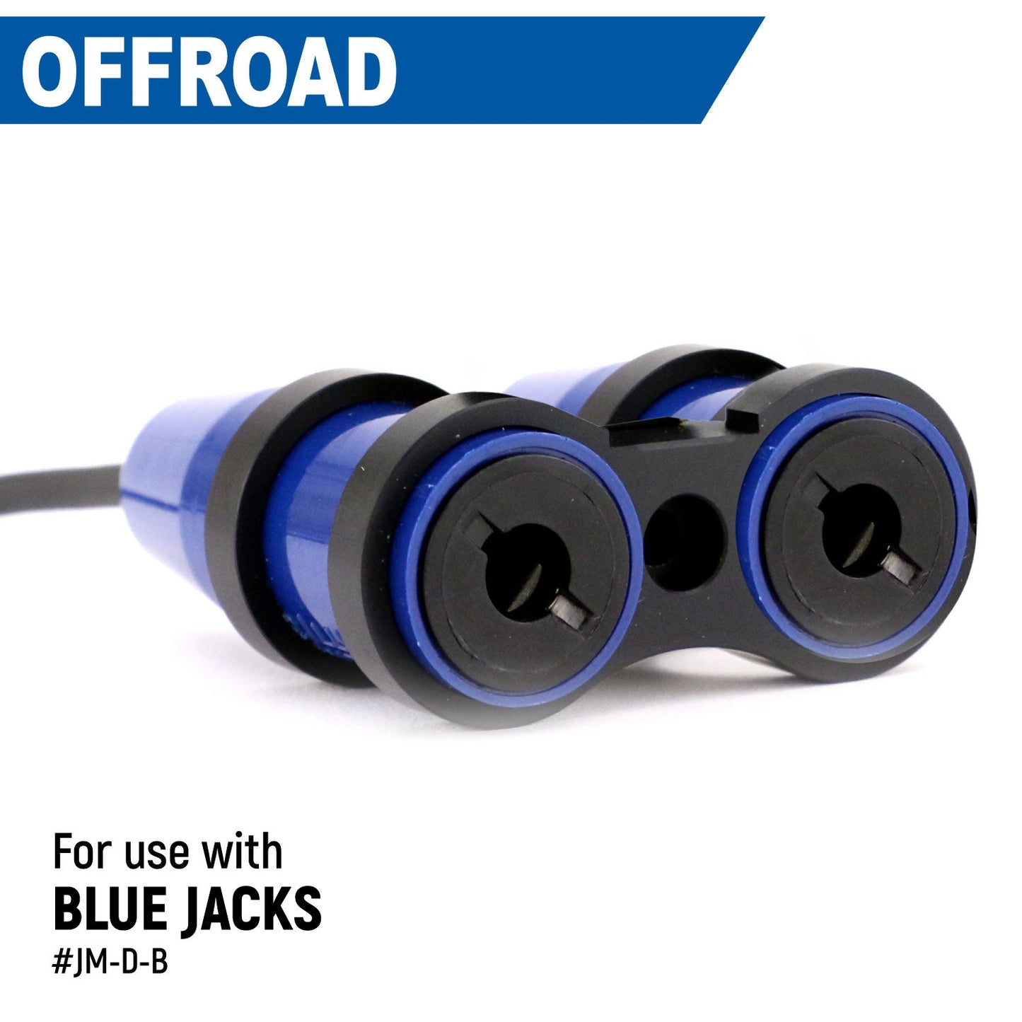 Dual Headset or Helmet Jack - Bar Mount - Offroad