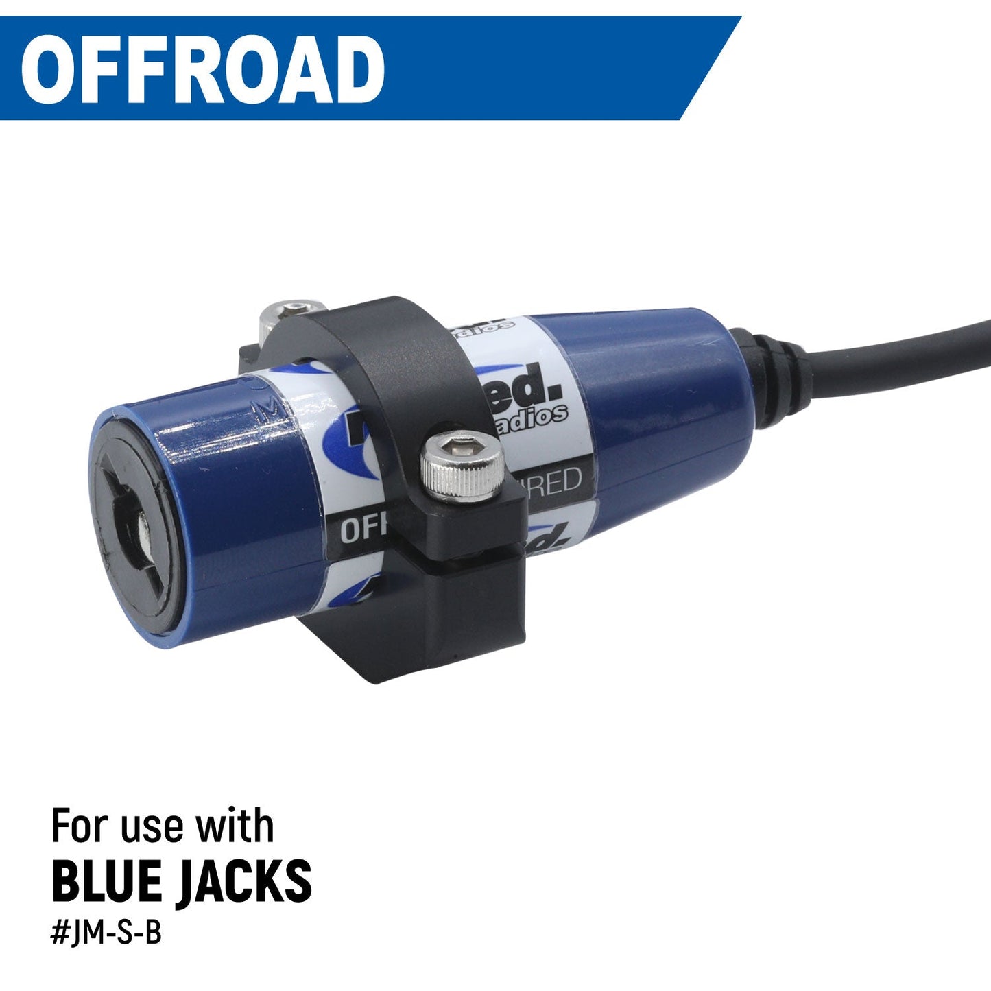 Single Headset / Helmet Jack - Bar Mount - STX