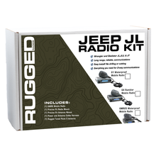 Jeep Wrangler JL JLU and Gladiator JT Two-Way GMRS Mobile Radio Kit - G1 Waterproof