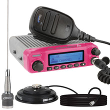 Radio Kit • Pink Rugged M1 RACE SERIES Waterproof Mobile Radio with Antenna • Digital and Analog