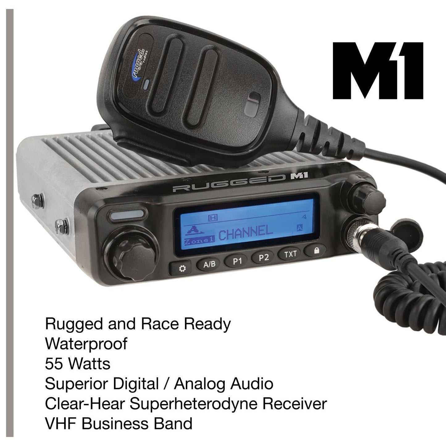 RAM TRX Two-Way Mobile Radio Kit - M1-V - Business Band VHF