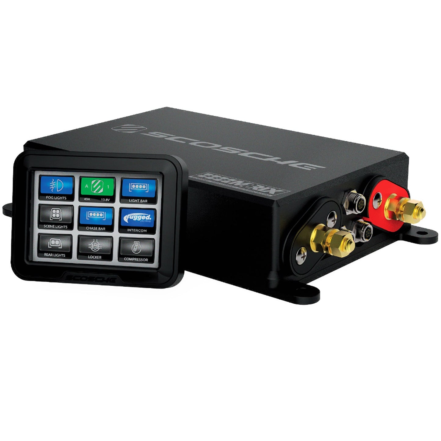 Scosche M8RIX - Power Management System with Touchscreen Control Panel - CLEARANCE