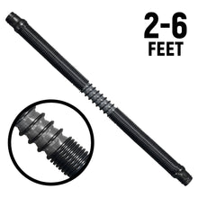 Ultra Flex Expandable Helmet Air Pumper Hose - 2 to 6 Feet