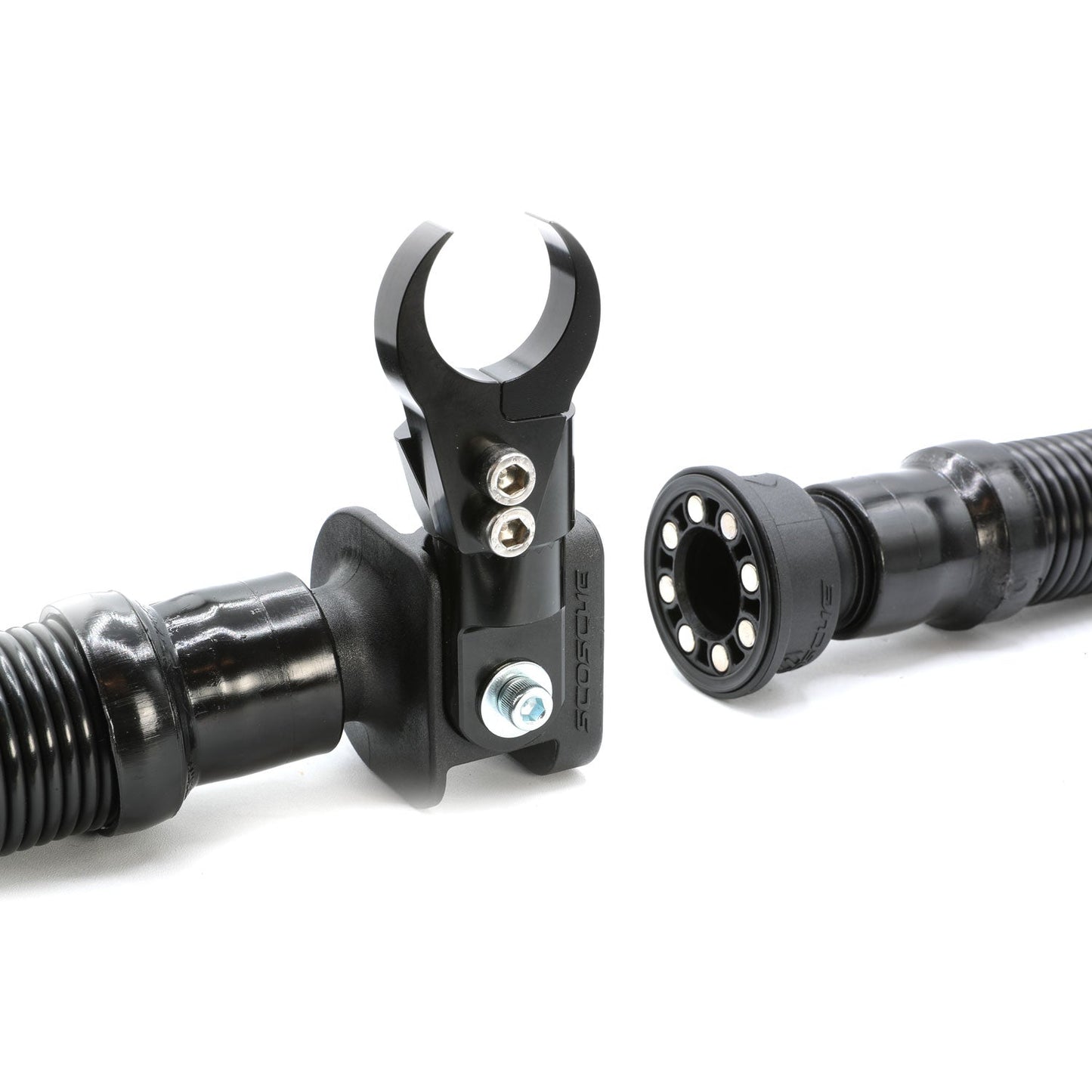 MAC-XC Magnetic Quick-Release for Helmet Air Pumper - with 1.75  Bar Mount