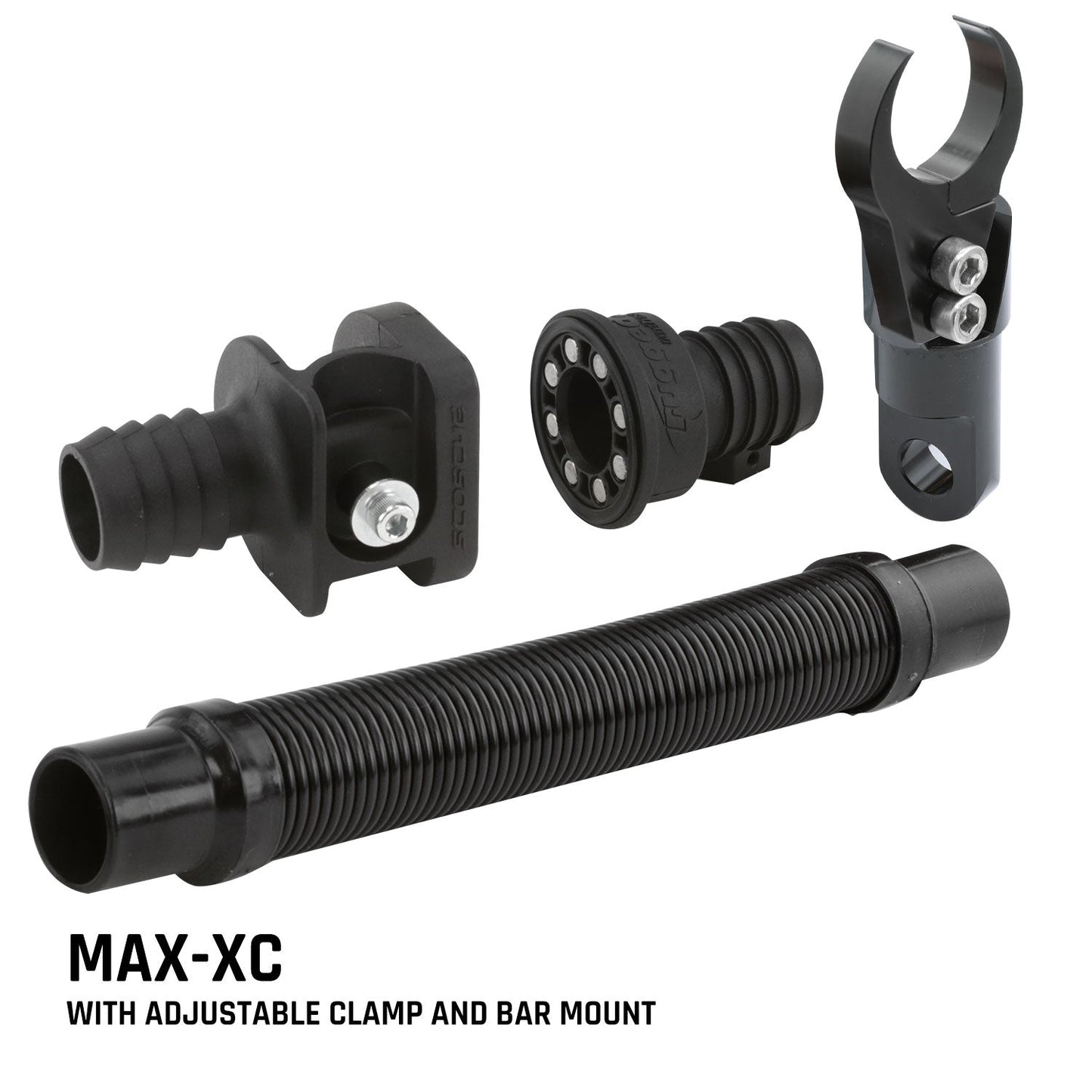 MAC-XC Magnetic Quick-Release for Helmet Air Pumper - with 1.0  Bar Mount
