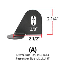 Antenna Mount for Jeep Wrangler TJ LJ JK JL and Gladiator JT