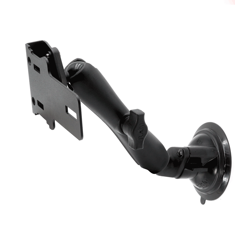 RAM Mount for Handheld Radios - Suction Cup Mount / Radio and Hand Mic