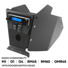 Can-Am X3 Mounting Kit with Multi Mount and Side Panels - Kenwood TK7360