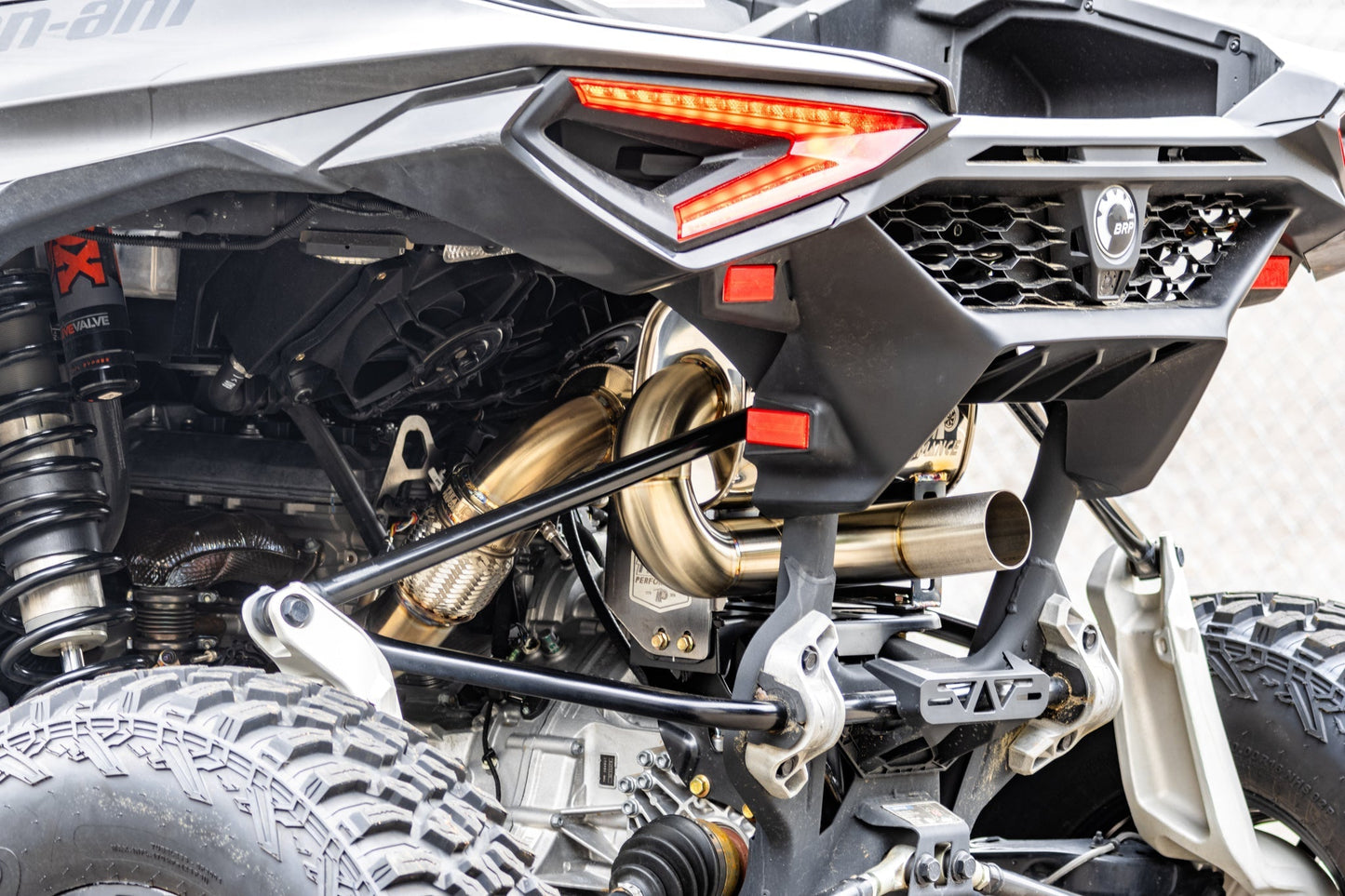 Treal Performance | 2024-2026 Can-Am Maverick R "The Patriot" Exhaust System