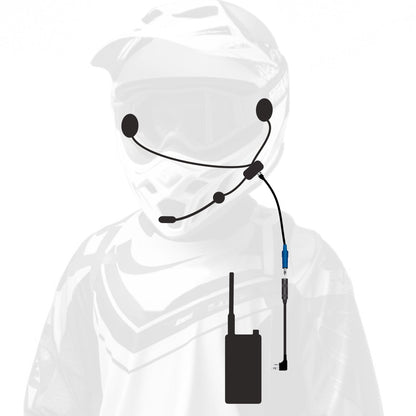 ENDURO Moto Kit -  Includes Helmet Kit and Compact Harness Cable - GMR2 PLUS