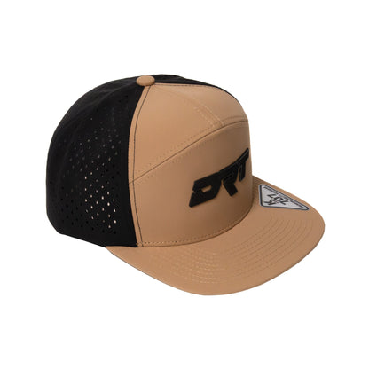 DRT Motorsports Recharged Series Snap-back Hat - Desert-Sand/Black