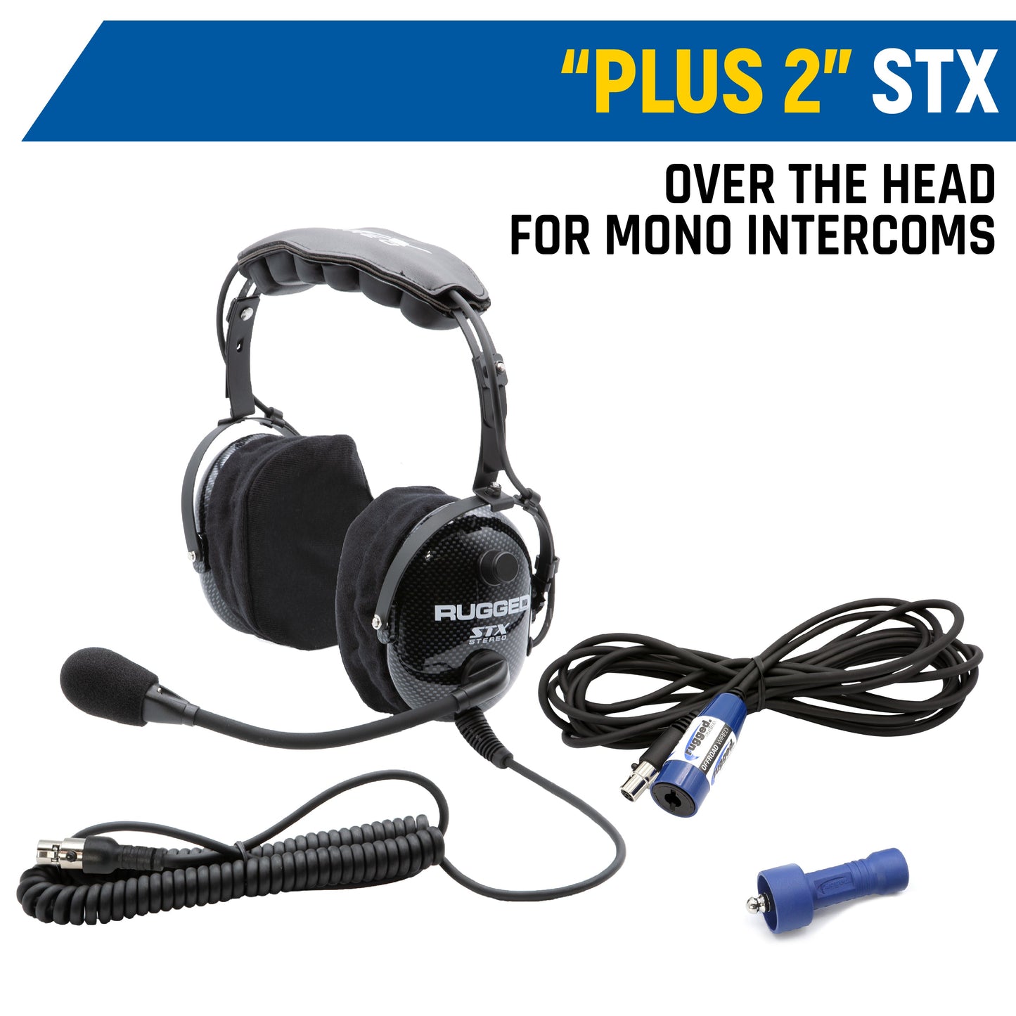 Rear Seat Expansion Kit with Helmet Kits or Headsets - Offroad Mono / Helmet Kit