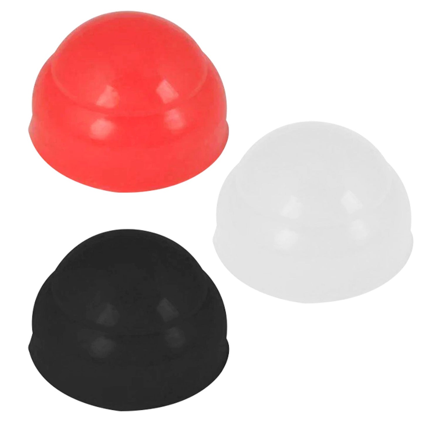 Replacement Push to Talk (PTT) Button Covers - Red