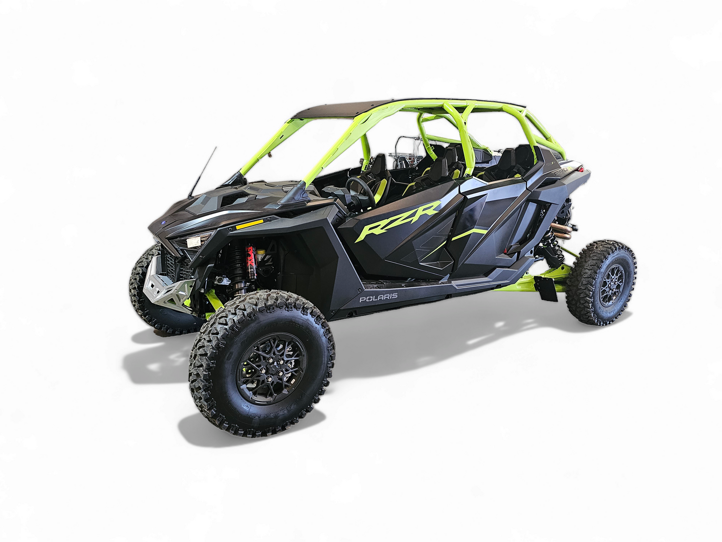 2022-2025 Polaris RZR Pro R, Pro S, Turbo R Machined Billet Front Winch Bumper (Clear Anodize)