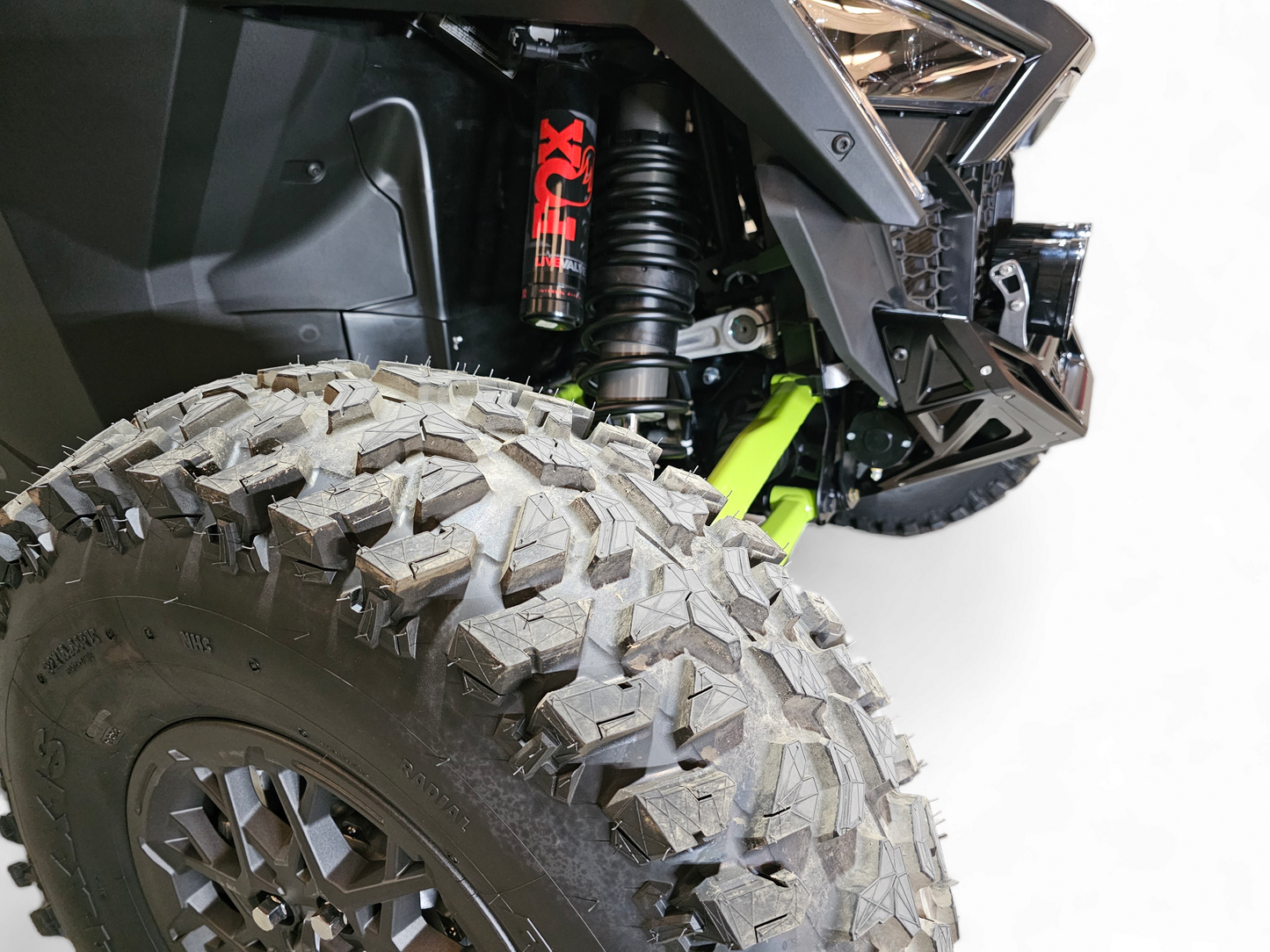 2022-2025 Polaris RZR Pro R, Pro S, Turbo R Machined Billet Front Winch Bumper (Black Anodize)