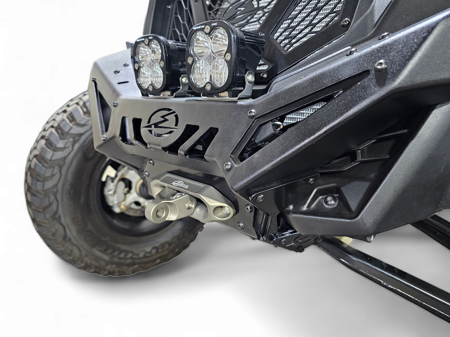 Elektric Offroad Designs UTV Winch Fairlead and Hook (Gunmetal)