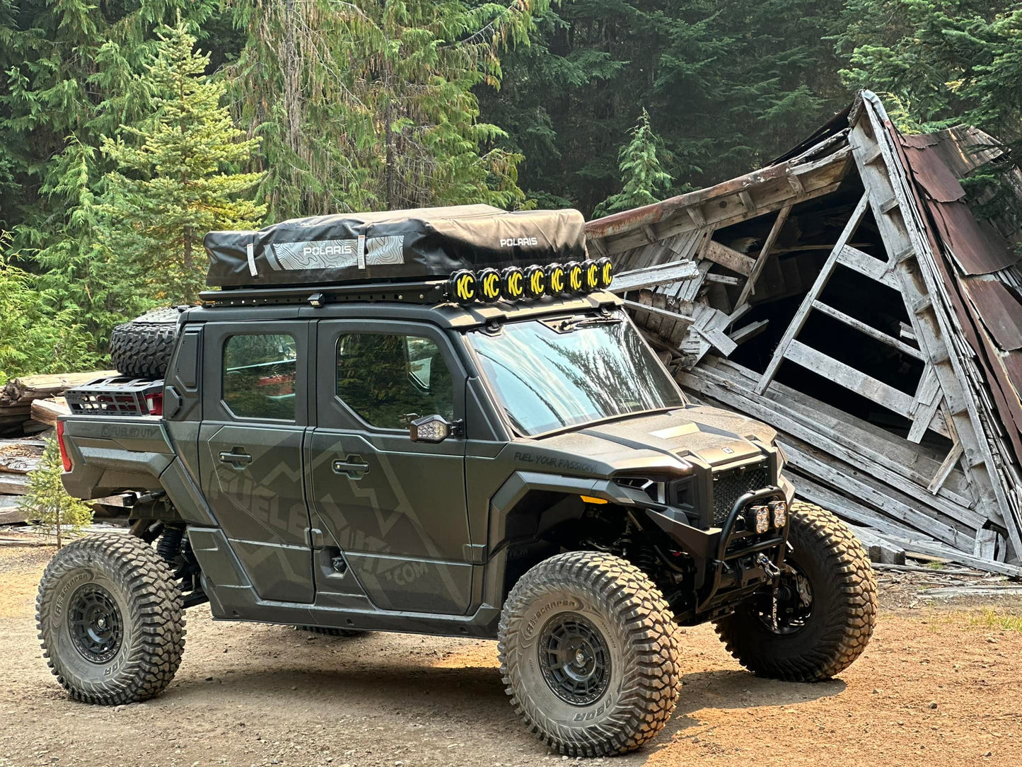 UTV Mirror Mount Kit (Polaris Xpedition Northstar)