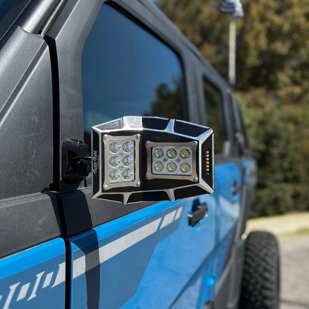 UTV Mirror Mount Kit (Polaris Xpedition Northstar)