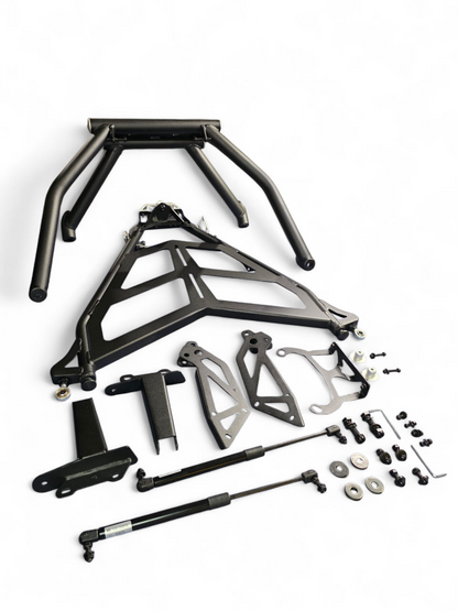 2022+ Polaris RZR Pro R Amp Rear Tire Rack Rear Bumper Combo