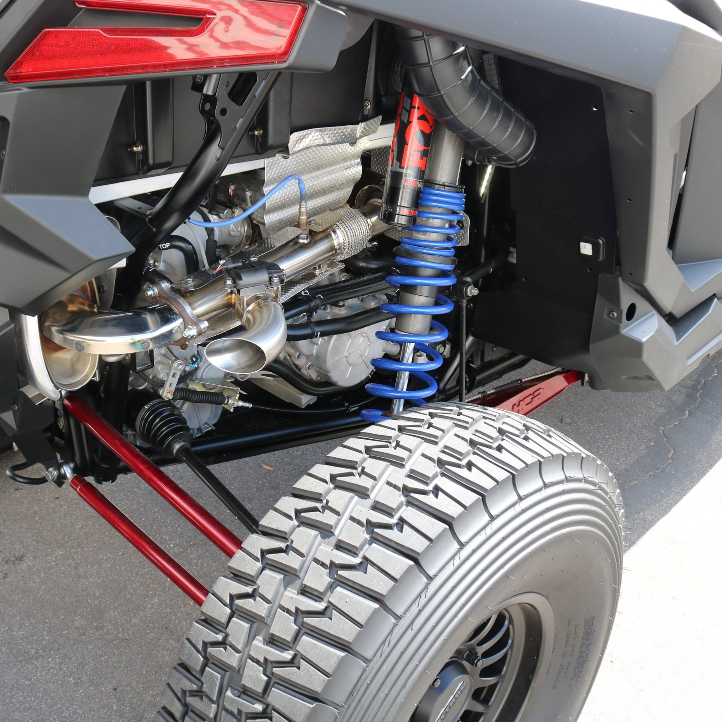 POLARIS RZR XP TURBO & TURBO S "SHOCKER" ELECTRIC SIDE DUMP EXHAUST