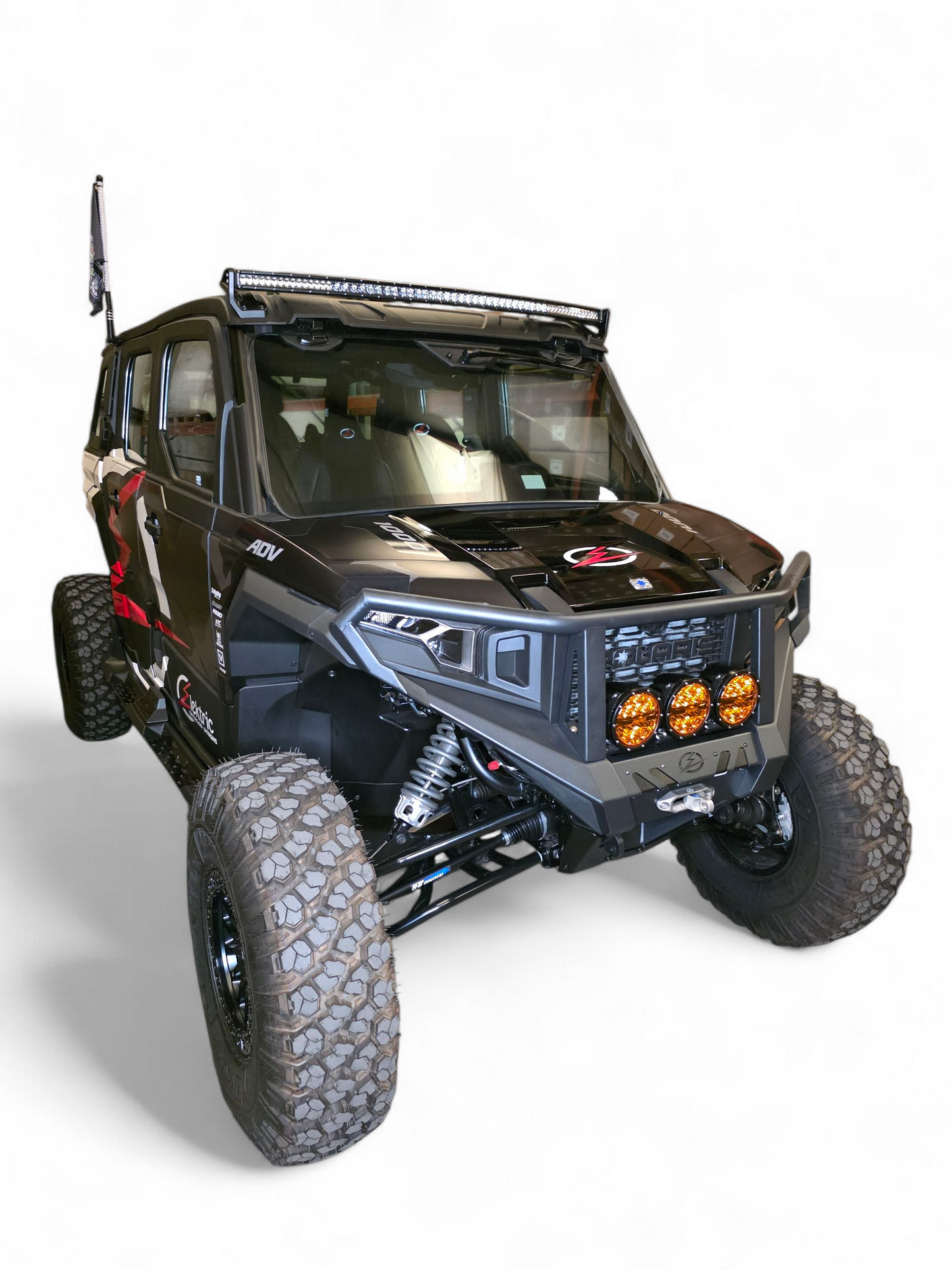 2024+ Polaris Xpedition HDX Front Winch Bumper with Brush Guard