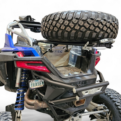 2022+ Polaris RZR Pro R Amp Rear Tire Rack Rear Bumper Combo