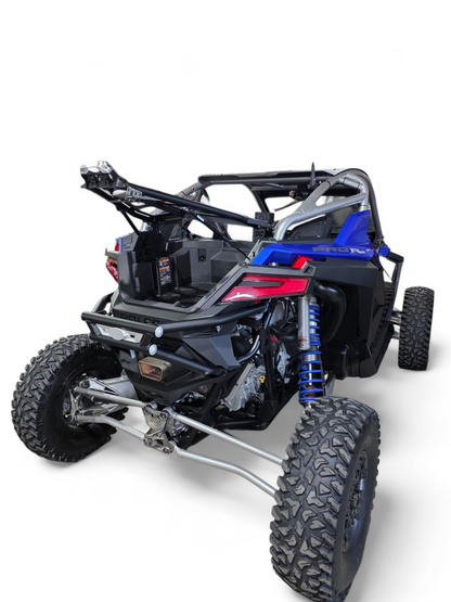 2022+ Polaris RZR Pro R Amp Rear Tire Rack Rear Bumper Combo