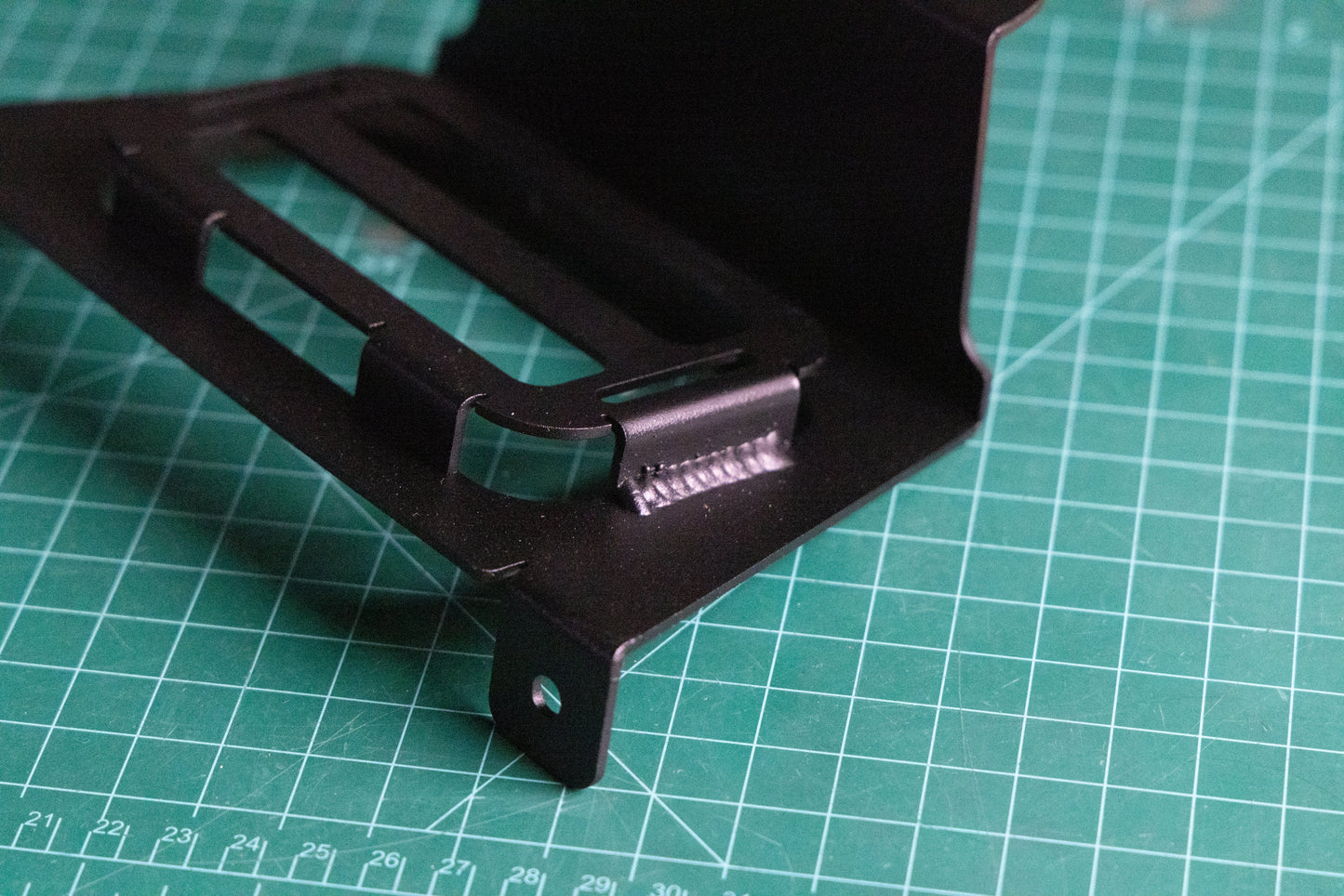 StayFlush Motorsports SFM ProR/XP 25 Auxbeam mount with sturdy construction and mounting hardware for off-road lighting.