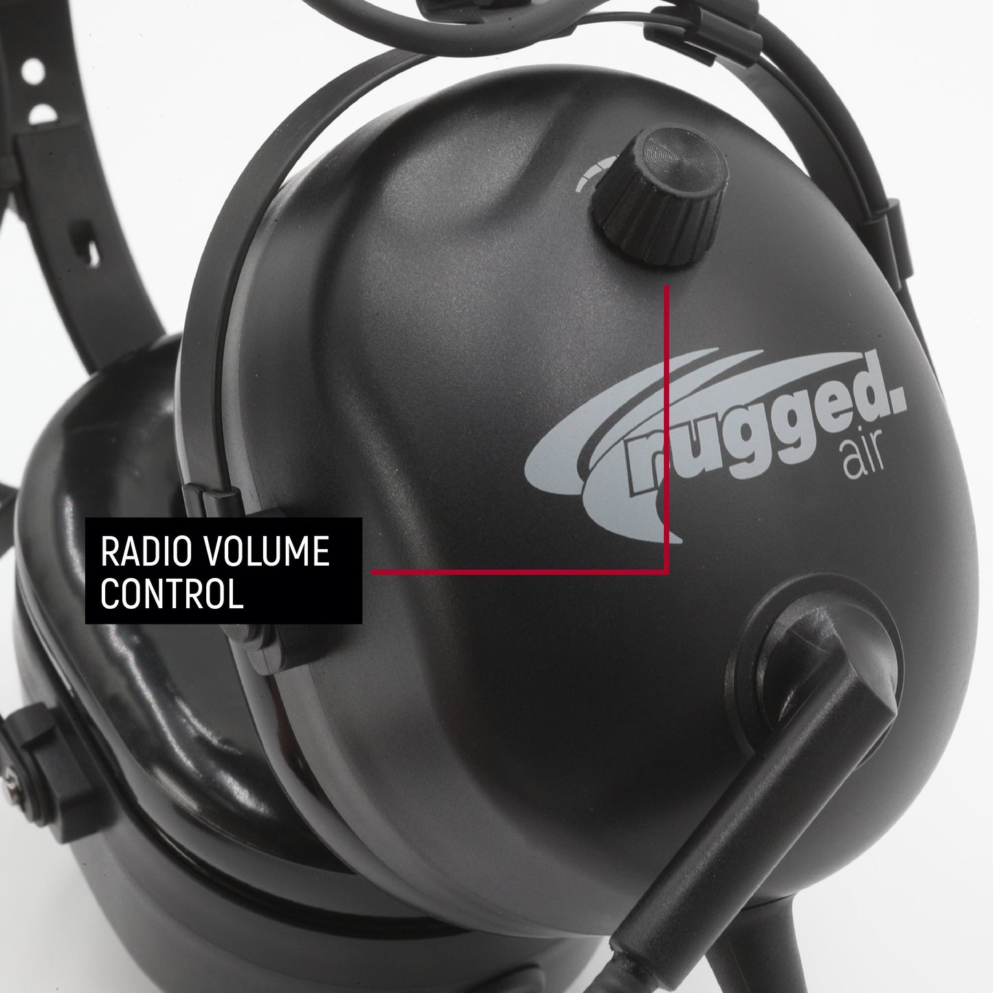 Rugged Air RA210-BT Bluetooth General Aviation Headset