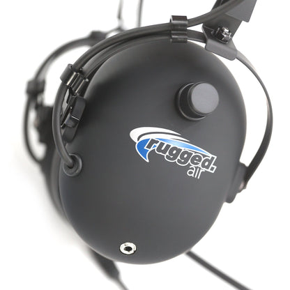Rugged Air RA620 Helicopter Aviation Pilot Headset