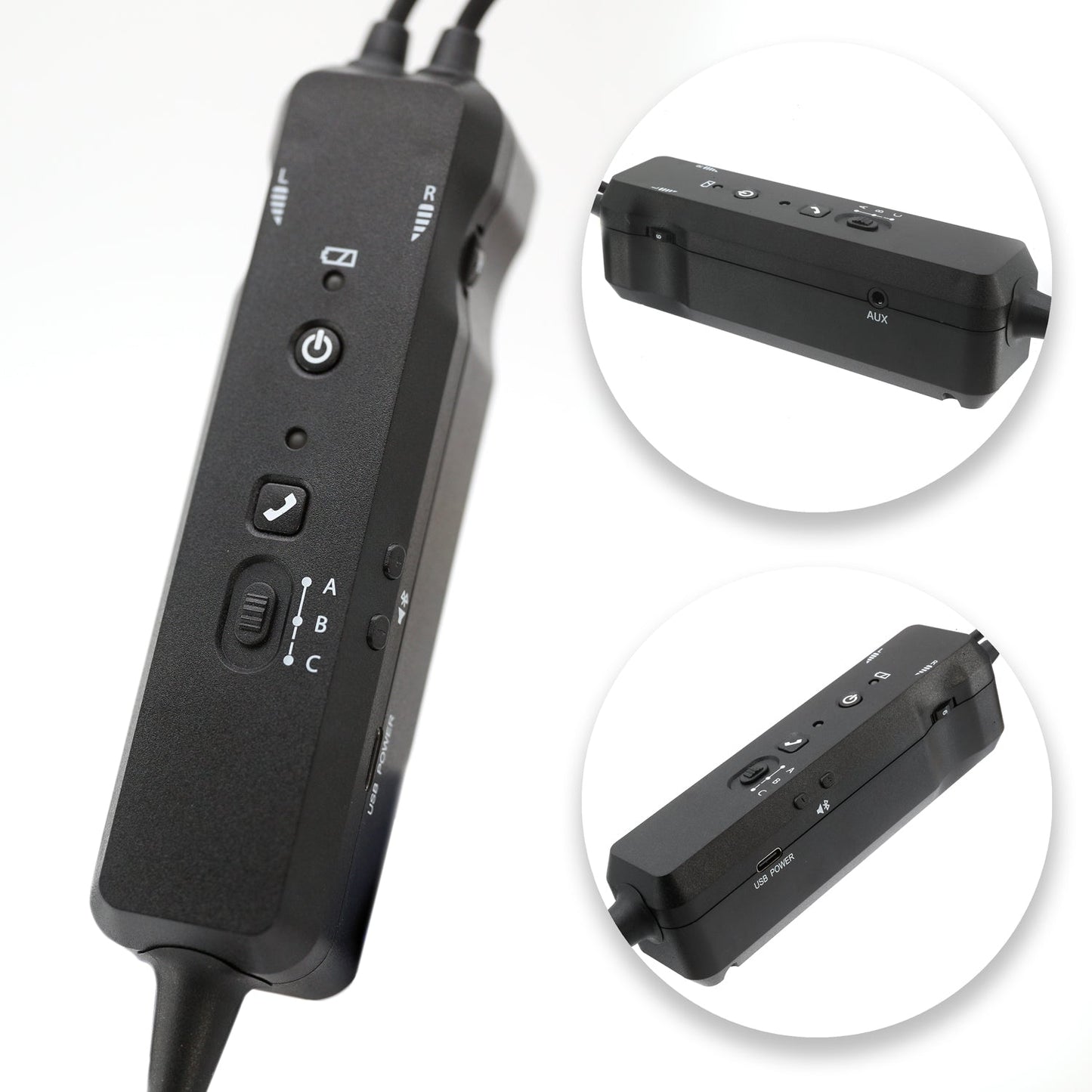 Rugged Air RA980 Bluetooth Cell Phone ANR General Aviation Pilot Headset