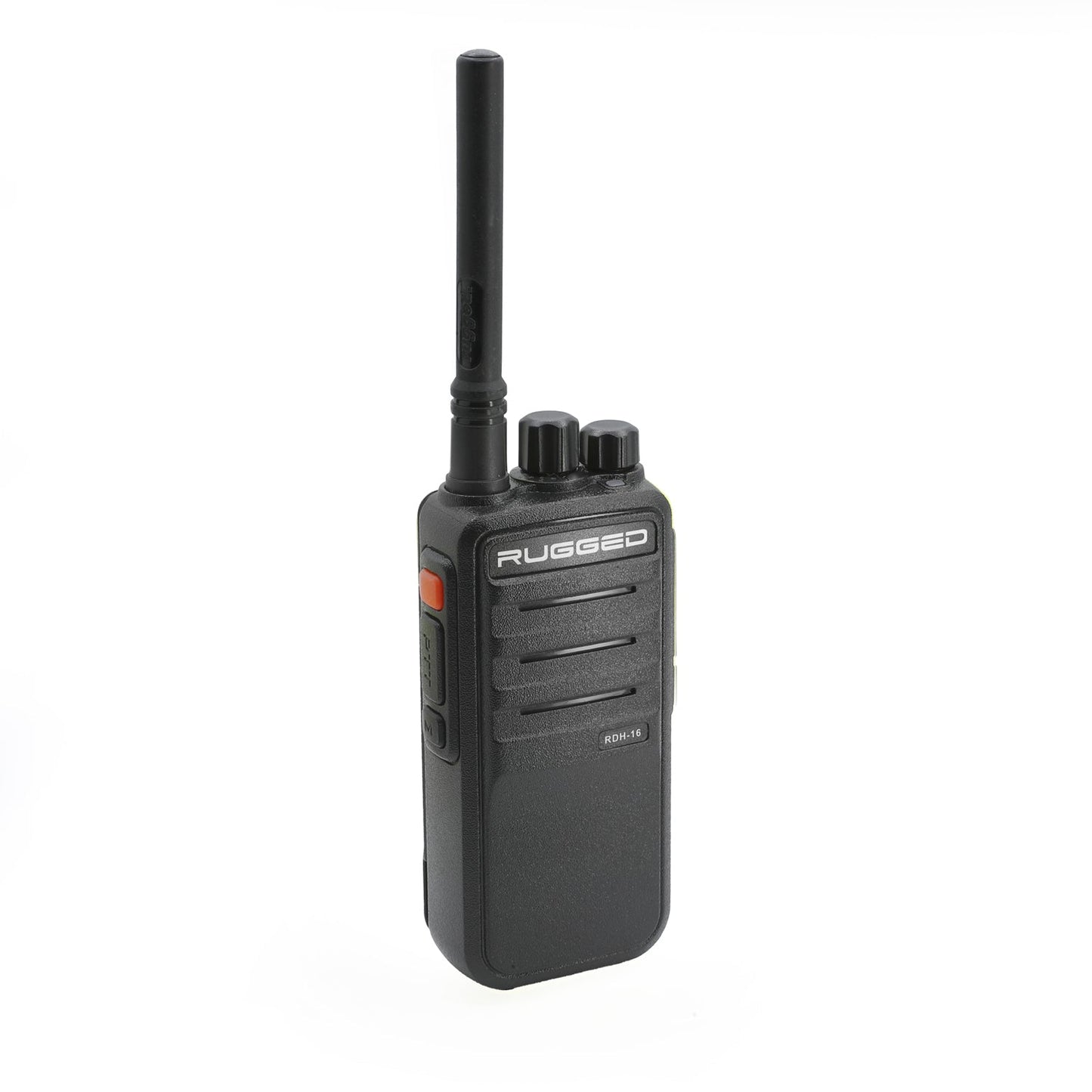 Rugged RDH16 - Business Band Two Way Handheld Radio - Digital and Analog - UHF / Black
