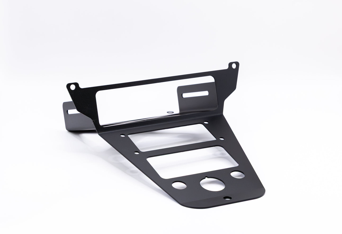 StayFlush Motorsports Polaris ProR25 short PCI radios switch mount for RZR Pro/ProR vehicles, with durable design and secure fit.