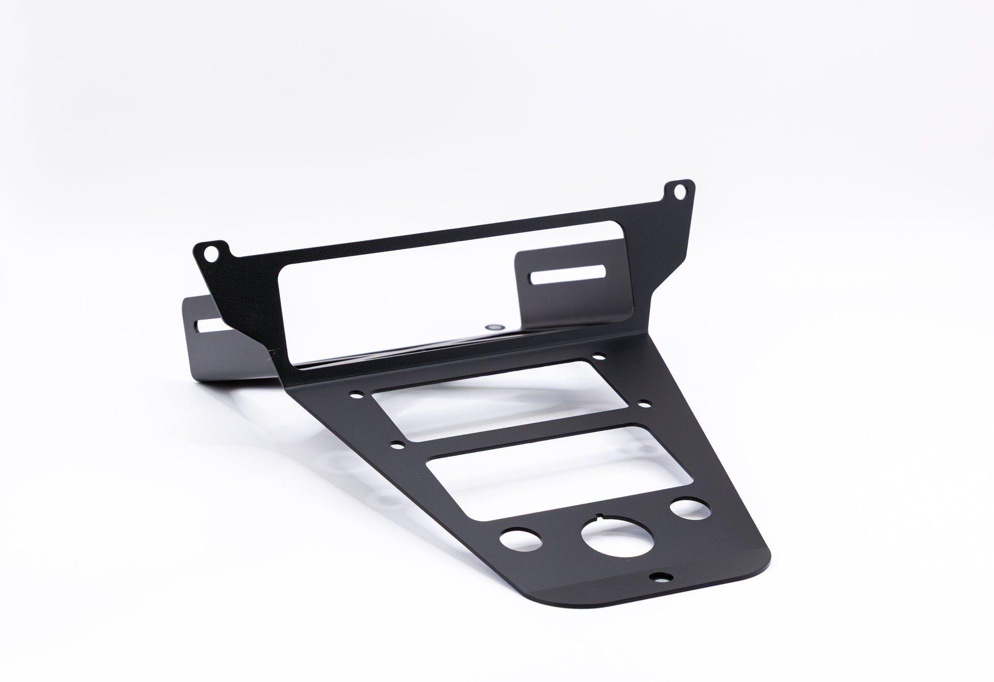 StayFlush Motorsports Polaris ProR25 short PCI radios switch mount for RZR Pro/ProR vehicles, with durable design and secure fit.