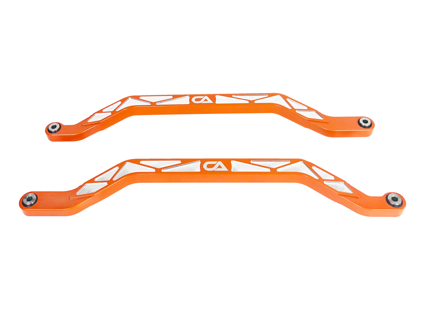 Our high clearance rods were designed with strength, dependability, and affordability all in mind. Our rods finish in the absolute largest rods on the market. We have a finished thickness of 1.25 inches throughout the entire center of the rod where it really counts, and a finished height of the rod at over 1.5 inches. Making these the absolute thickest rod on the market. Our rods also boast a full 3 INCHES OF ADDED GROUND CLEARANCE!! So take the washed out trail with confidence in mind.