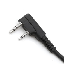 Rugged and Kenwood Handheld Radio - Headset Coil Cord