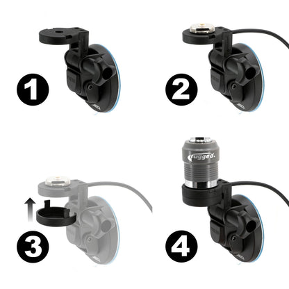 Suction Cup Antenna Mount