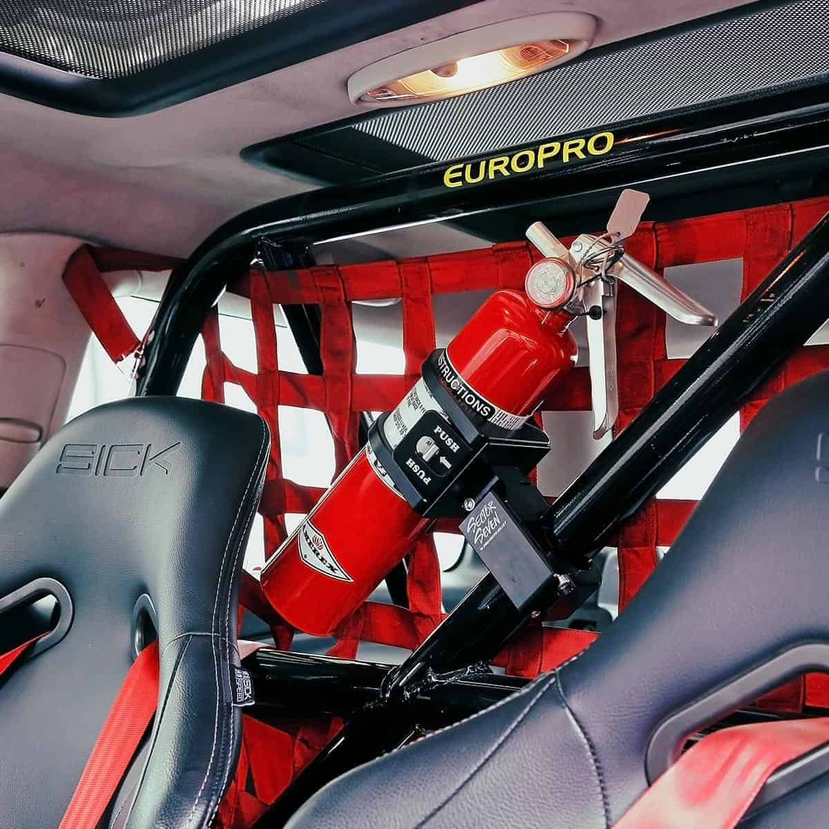 Quick Release Fire Extinguisher Mount