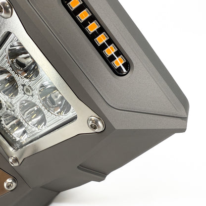 Grey Sawtooth with M10-1.25 Threaded Ball Mount